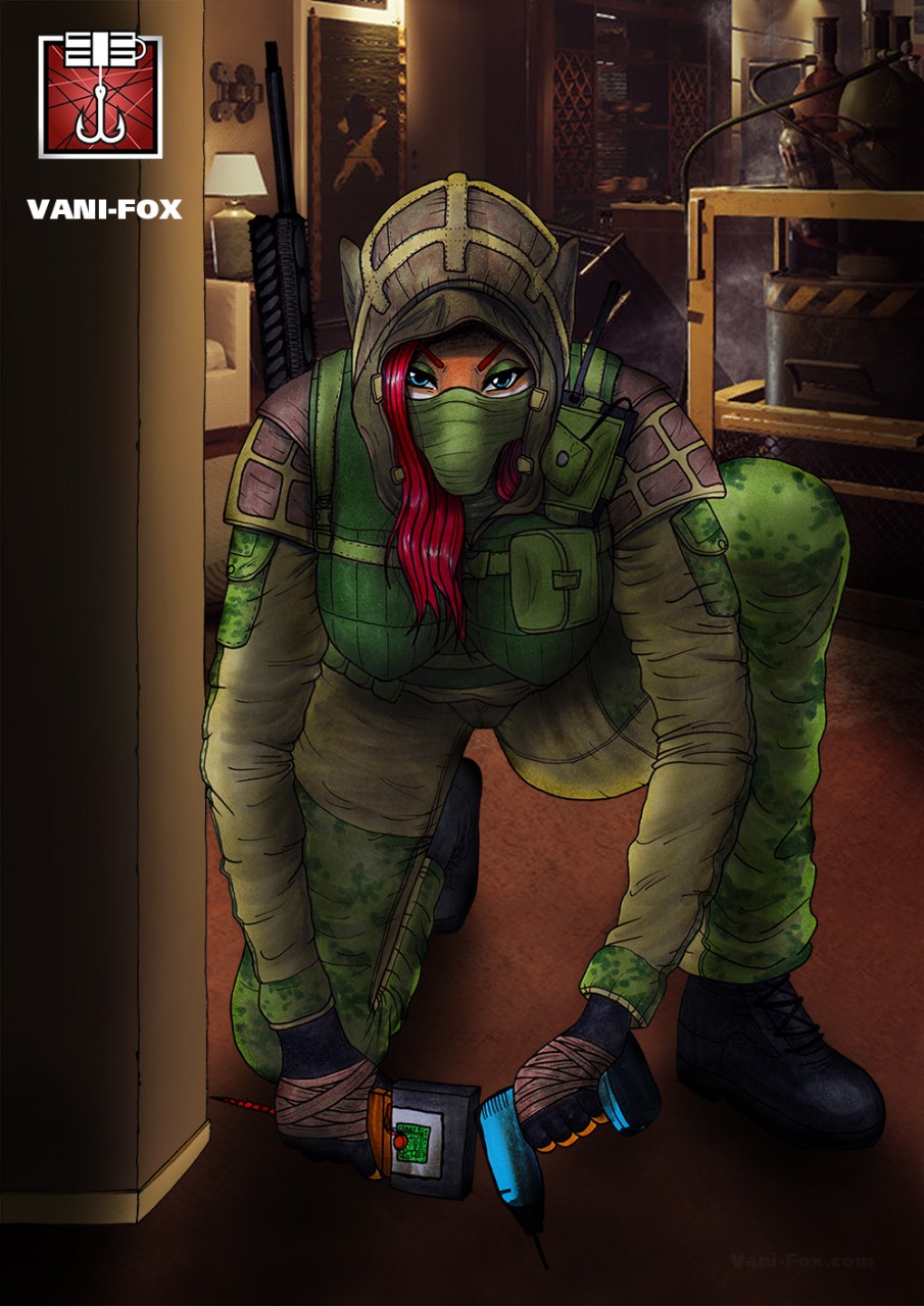 Rainbow Six Siege Kapkan Fan Art | Sexiz Pix