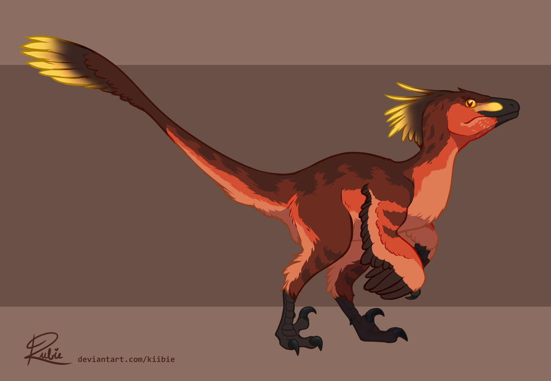 You are what you eat: Deinonychus by EWilloughby on DeviantArt