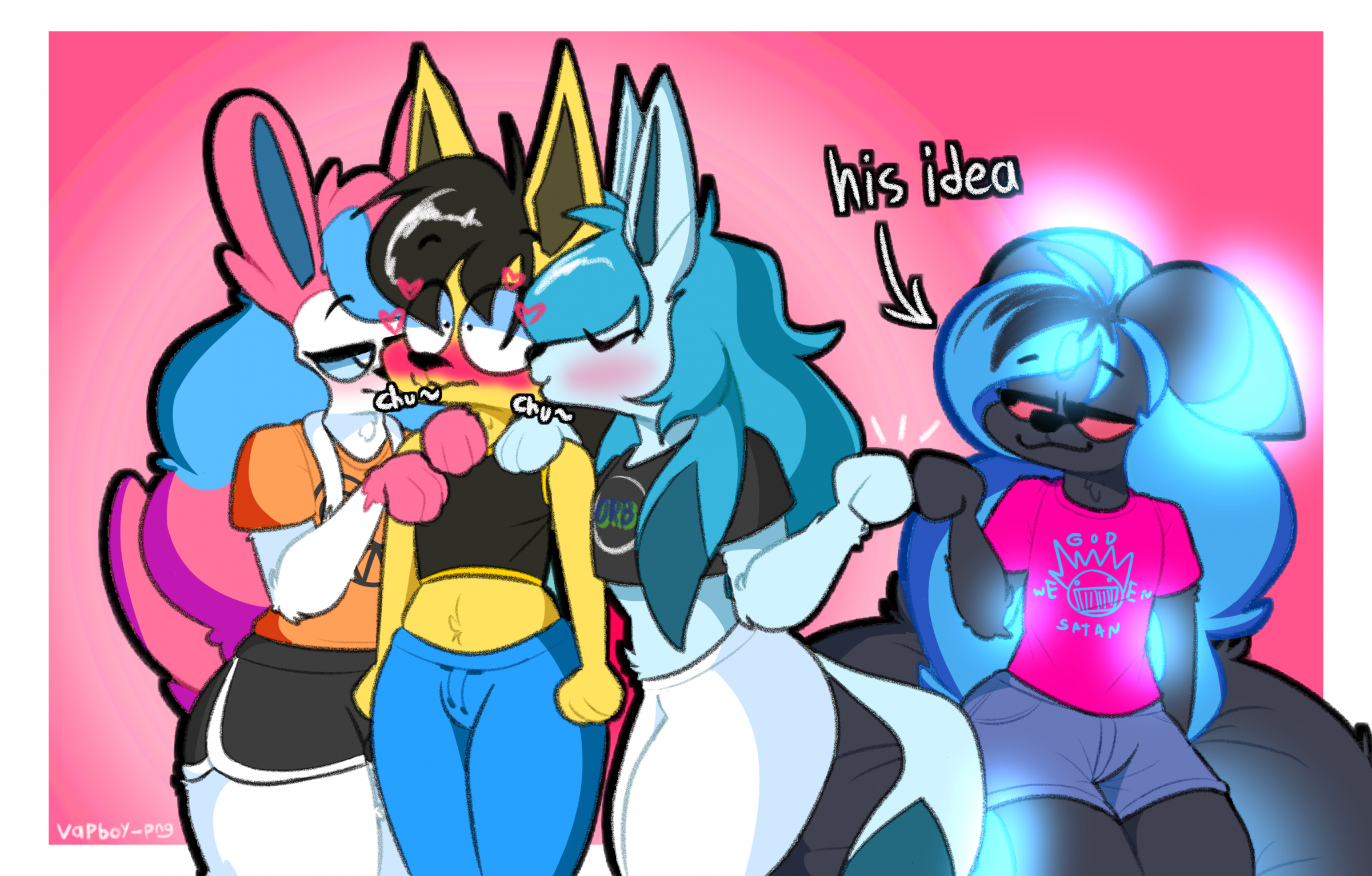 boykissing prank by vapboy-png -- Fur Affinity [dot] net