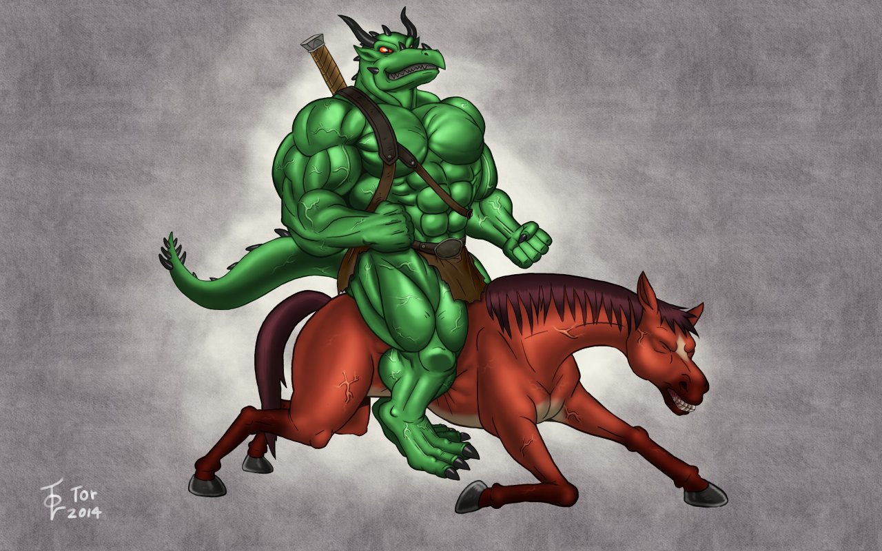 Hobby Horse (Art by Wolftor) by Varanis_Ridari -- Fur Affinity [dot] net