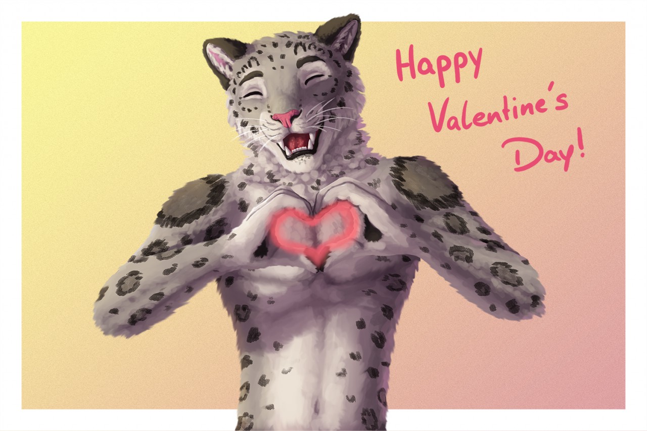 Furry Happy Valentine