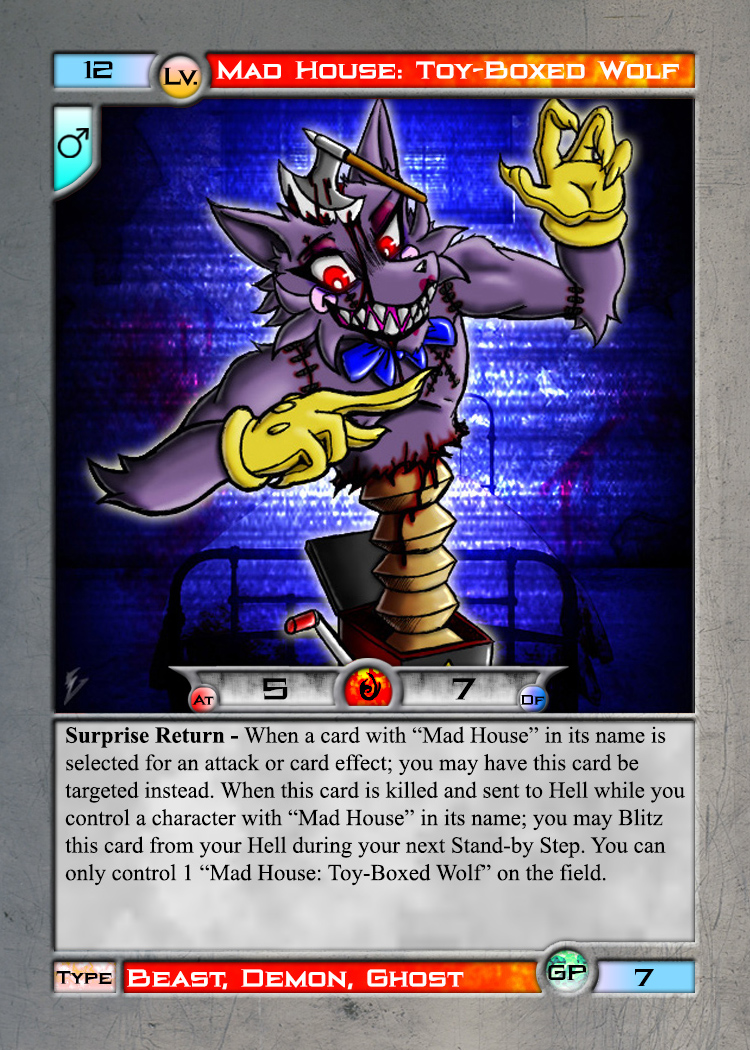 WG:TCG - Mad House: Toy-Boxed Wolf by Vaughn_Xero -- Fur Affinity [dot] net