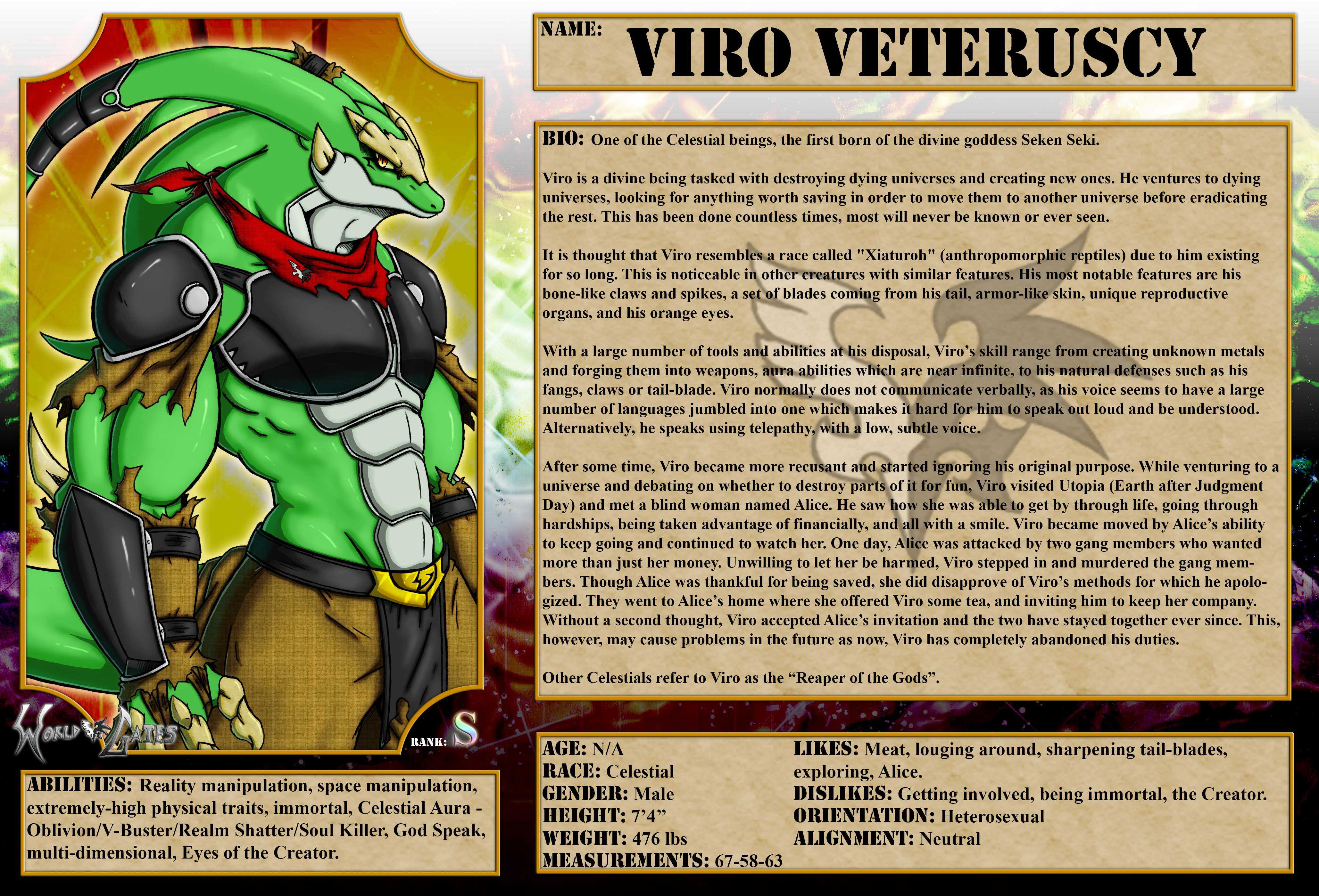 BIO] Viro Veteruscy by Vaughn_Xero -- Fur Affinity [dot] net