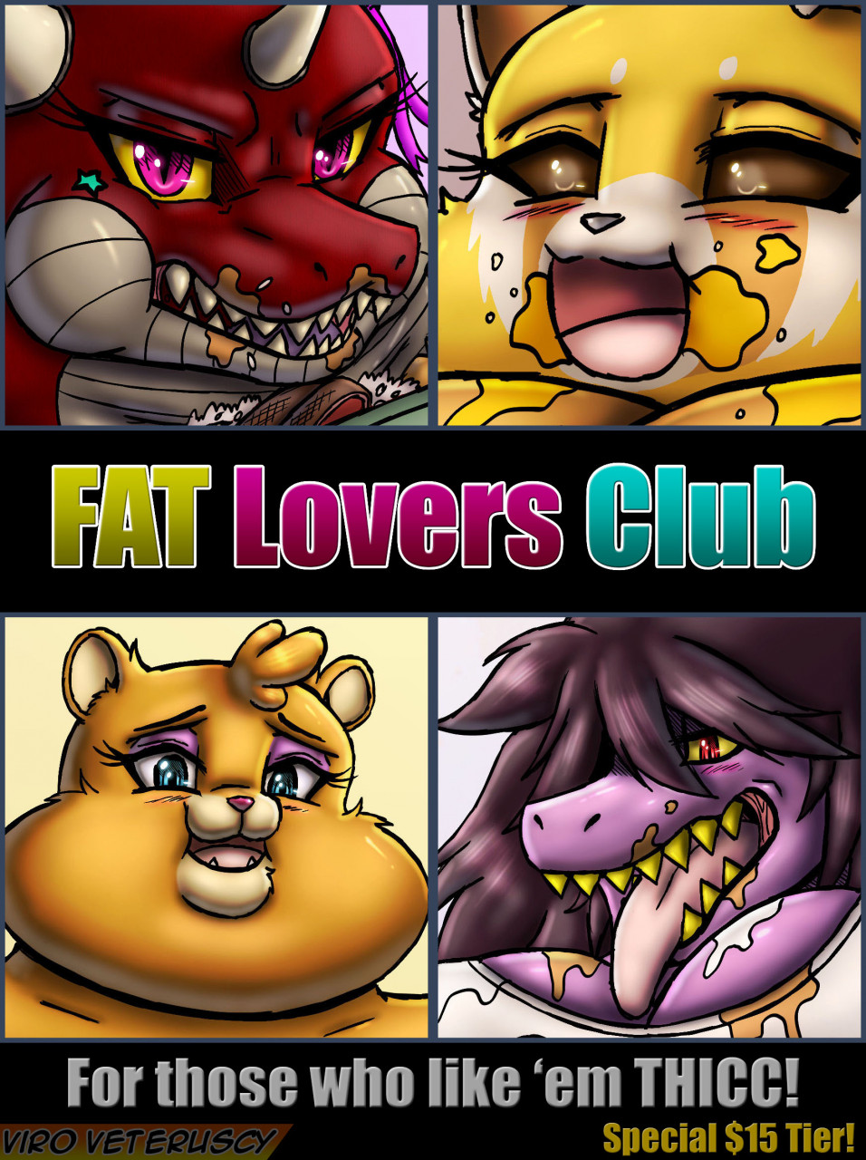 15 Tier] FAT Lovers Club by Vaughn_Xero -- Fur Affinity [dot] net