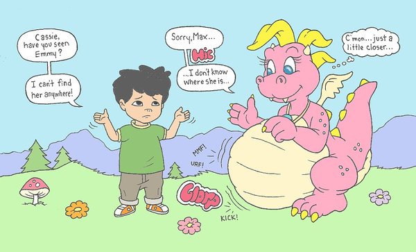 Dragon Tales Emmy And Cassie