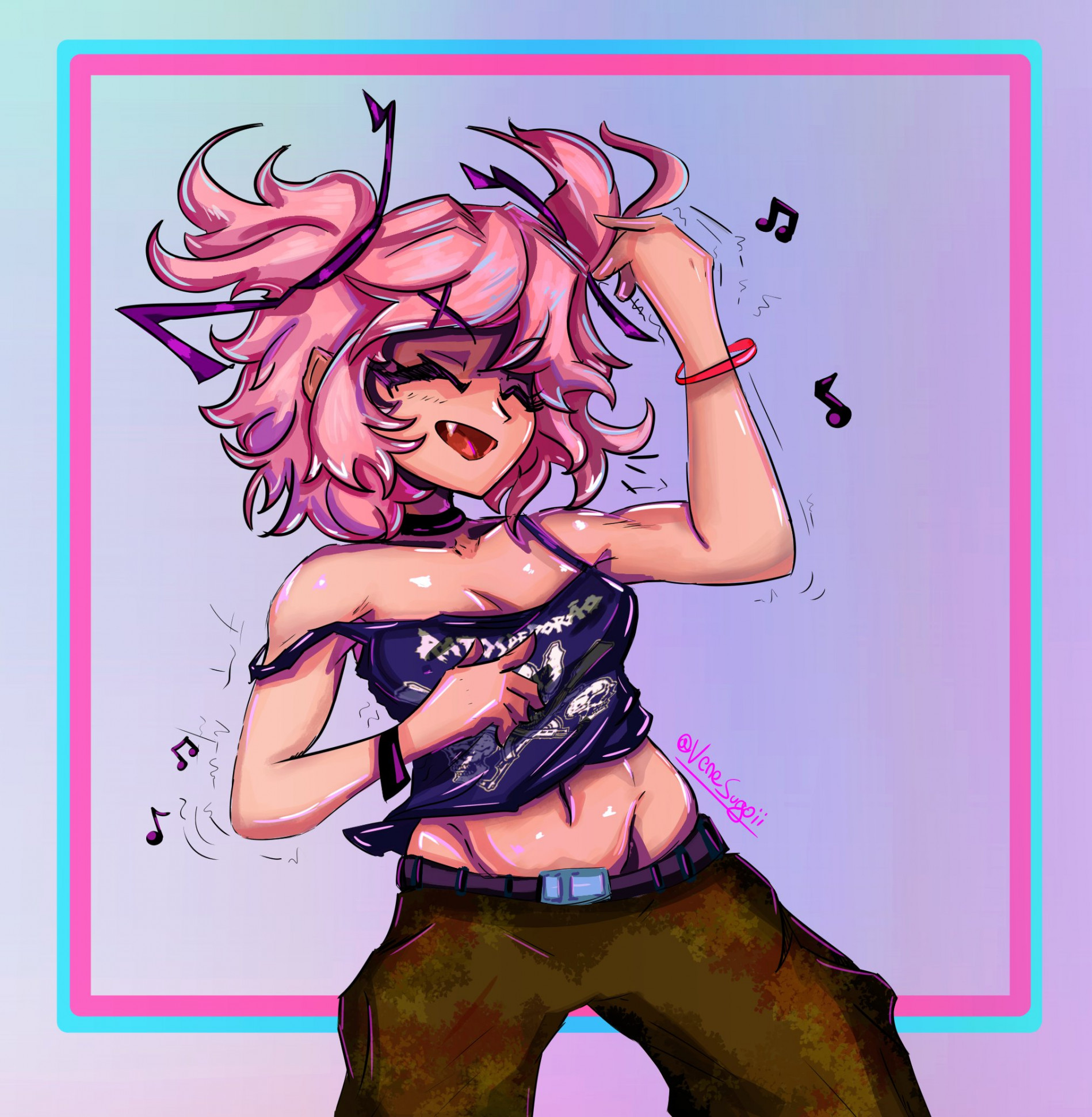 NATSUKI (DDLC) by VeneSugoii -- Fur Affinity [dot] net