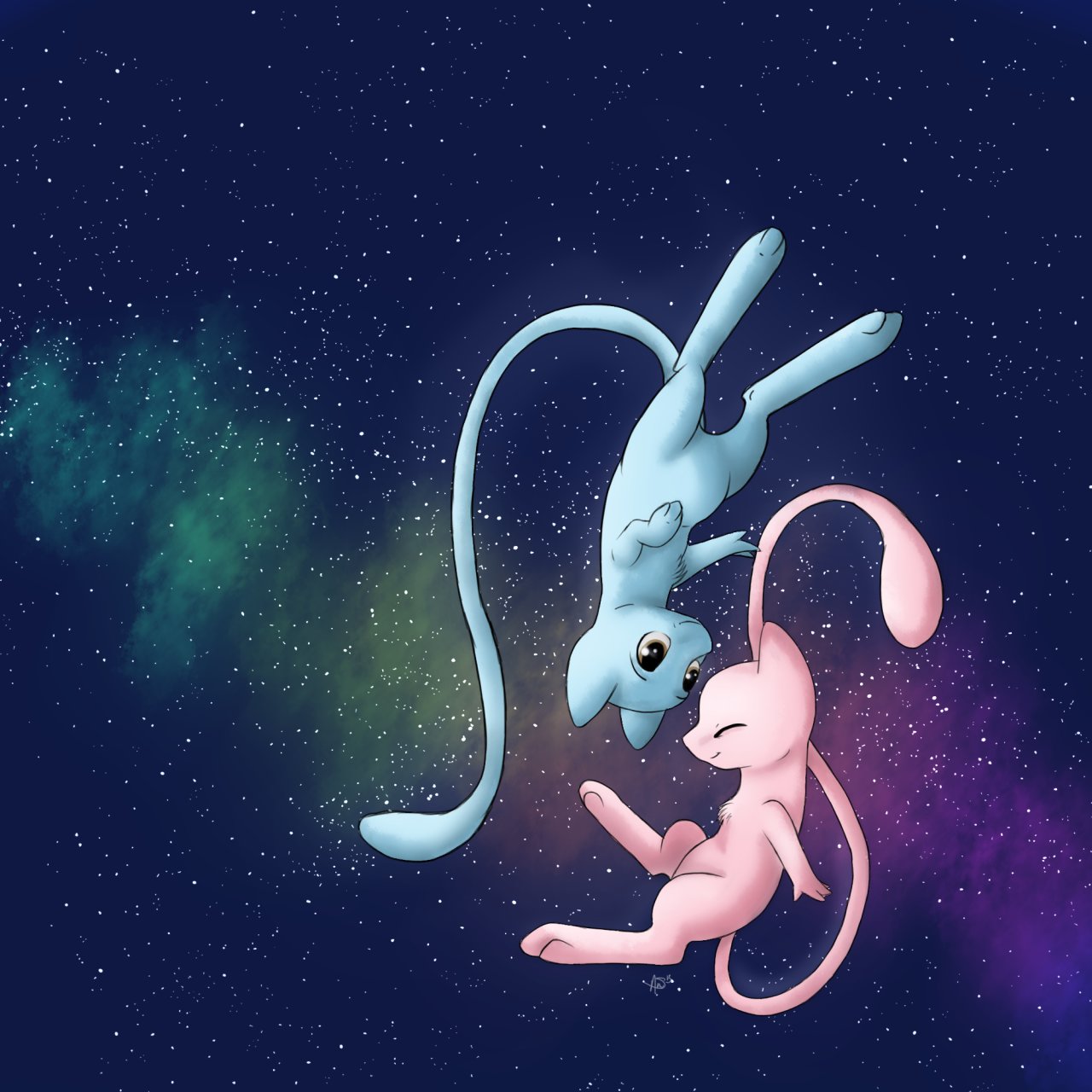 Mew Pokemon by NSFWImaranx -- Fur Affinity [dot] net