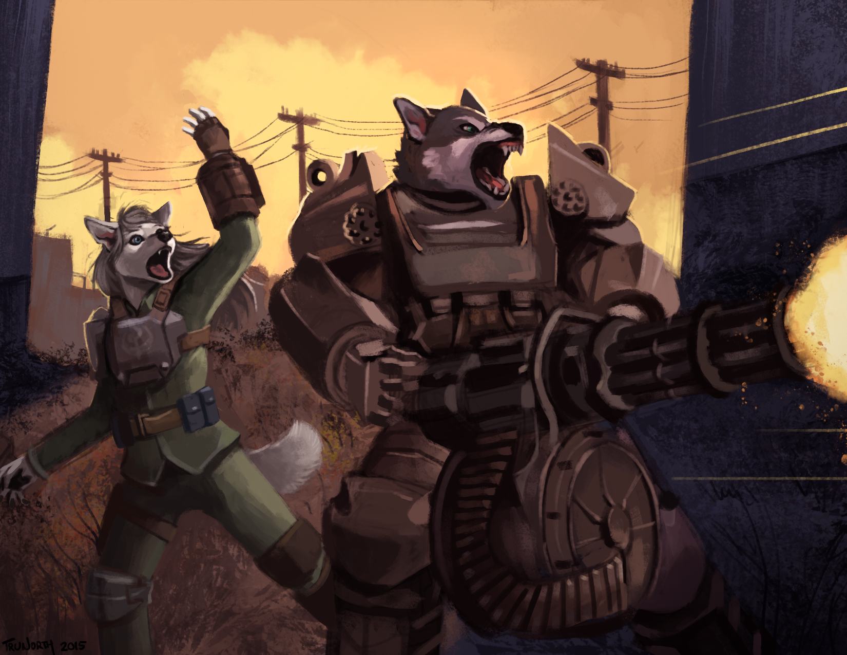 Fallout 4 fox race фото 29