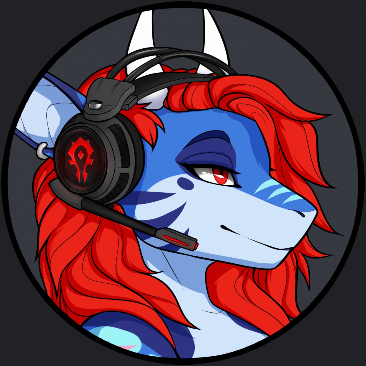 Discord Icon Commission 2 by VexVyrus -- Fur Affinity dot ne