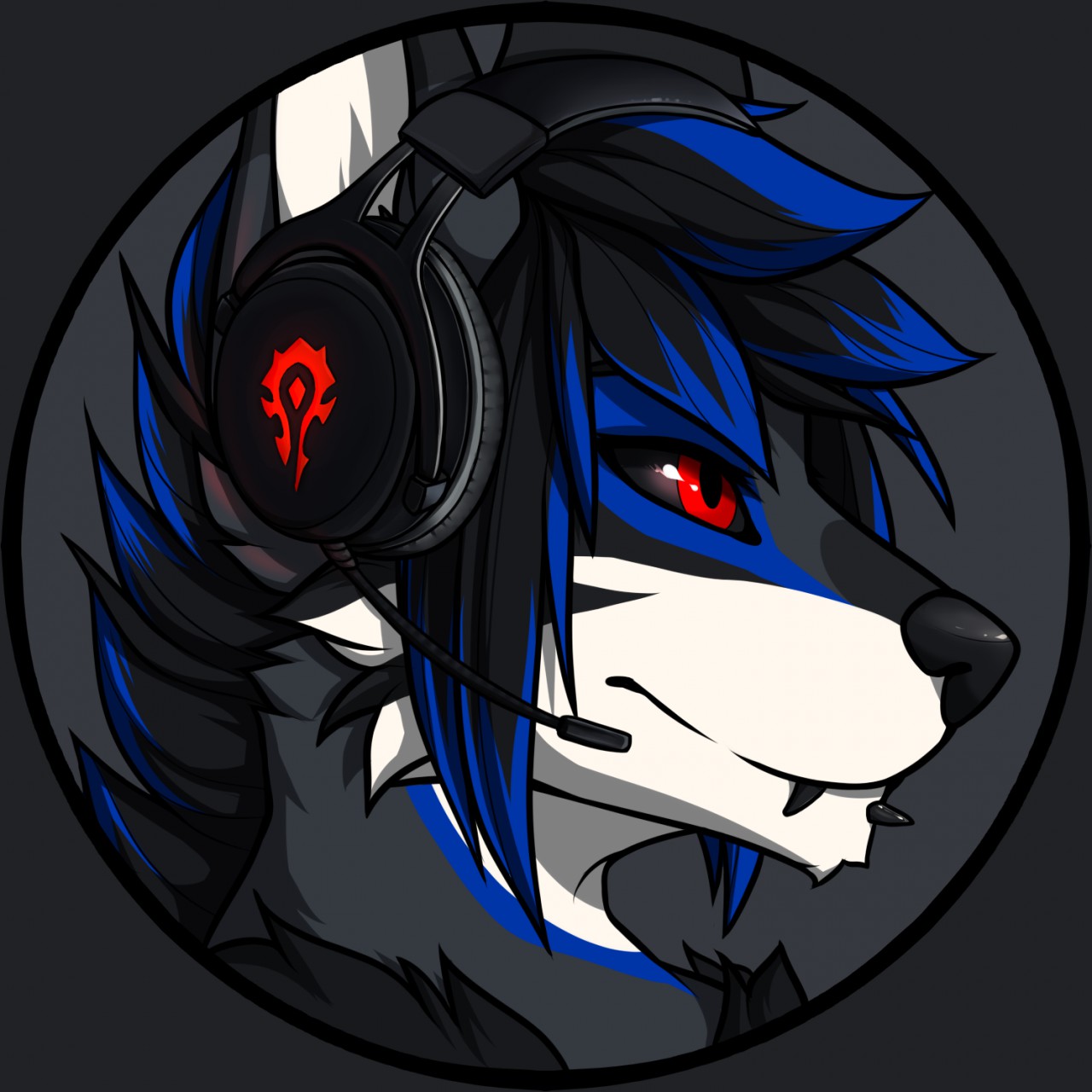Discord Icon by Demonblooded -- Fur Affinity [dot] net