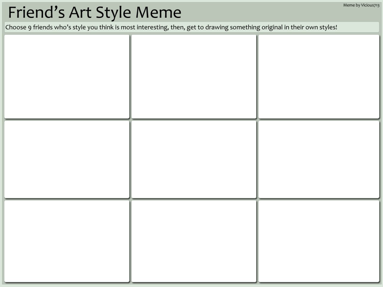 Meme Draw Like Your Friends By Vicious713 Fur Affinity Dot Net