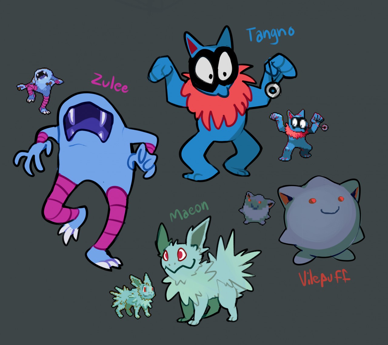 Spooky? poke fusions by videomaus -- Fur Affinity [dot] net