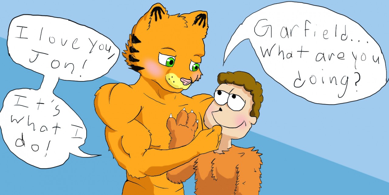 Joke art) John x Garfield xxx by Vidiot_Gamer -- Fur Affinity [dot] net