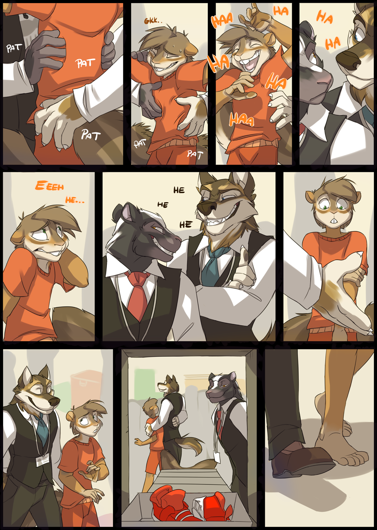 Nsfw furry comic