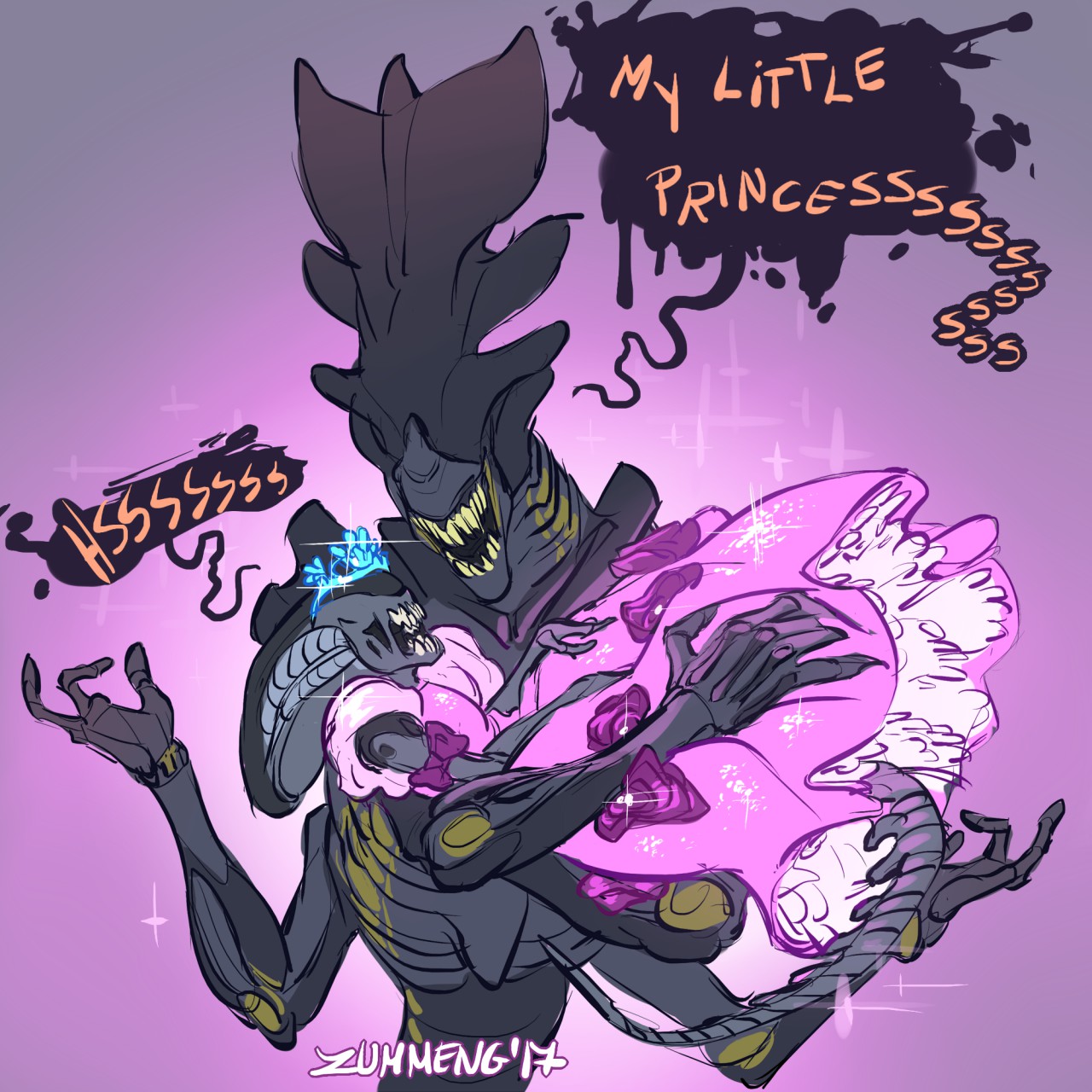 Alien queen disney princess