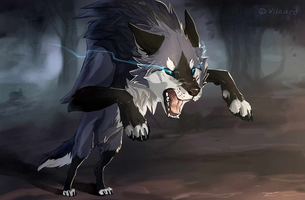 Агрессивный волк аниме