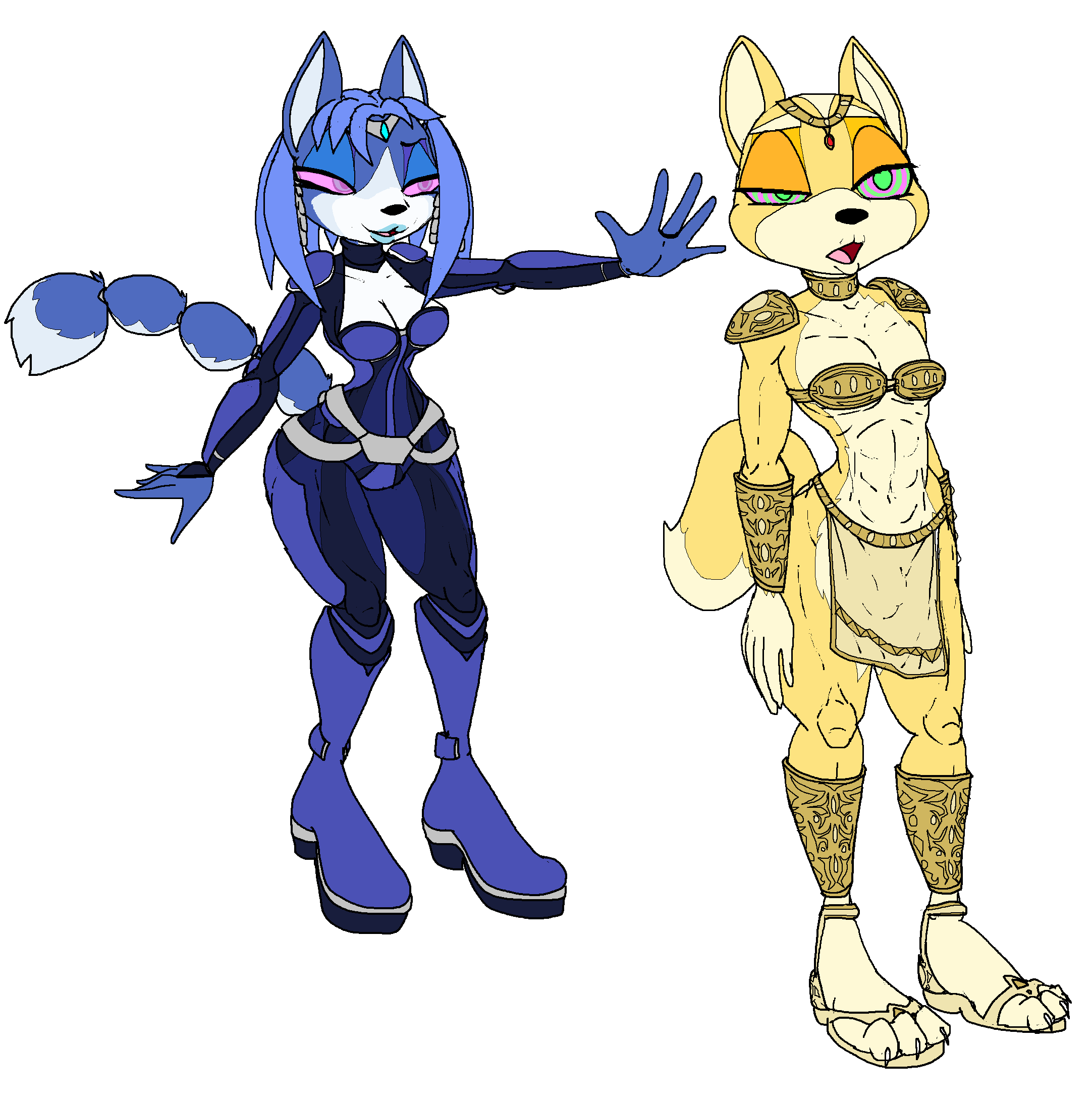 Krystal Has Some Hypno Fun with Fox by Vinny_Van_Yiffy -- Fur Affinity  [dot] net