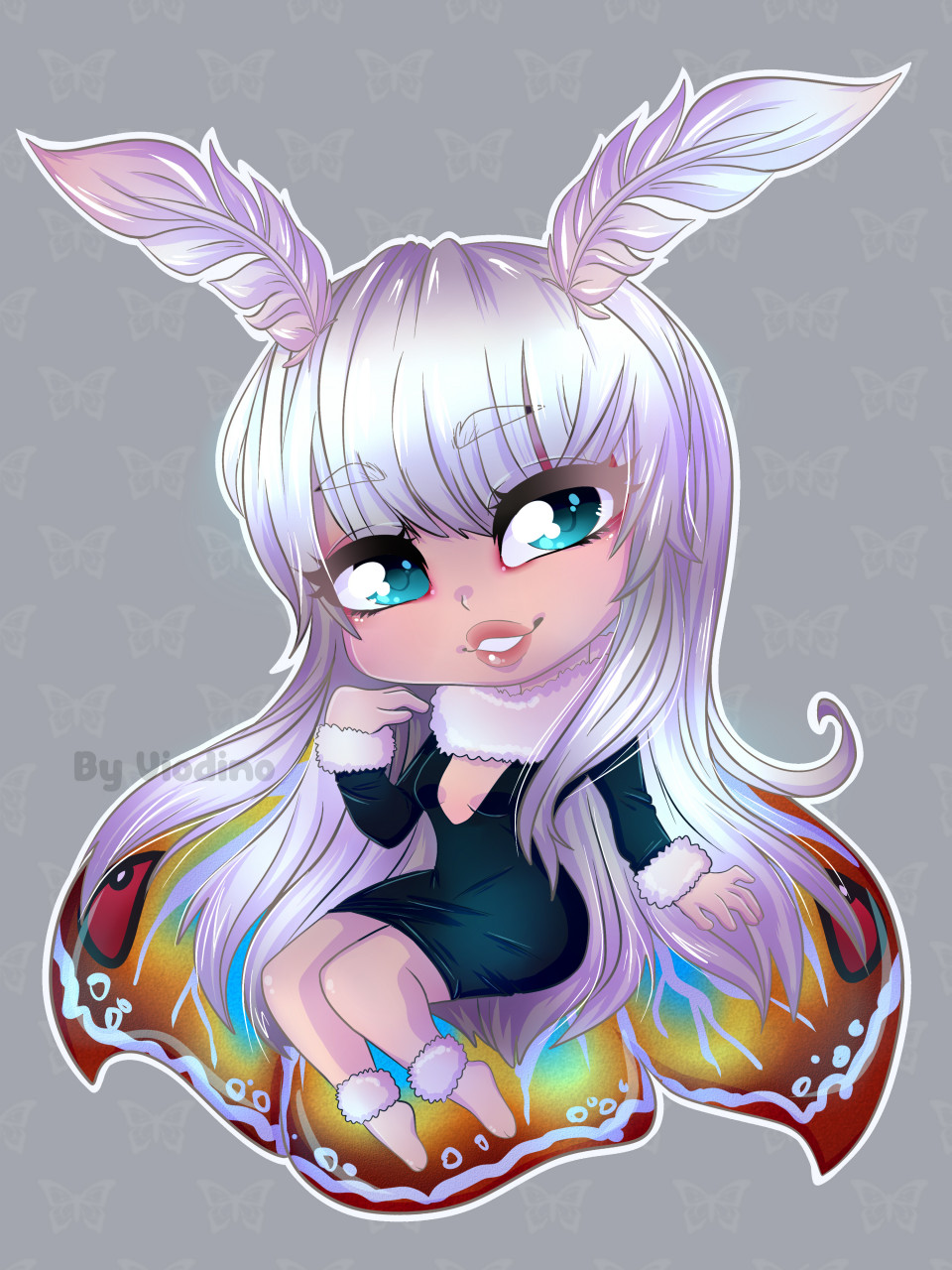 Chibi Commission - For BukkitBrown by Viodino -- Fur Affinity [dot] net