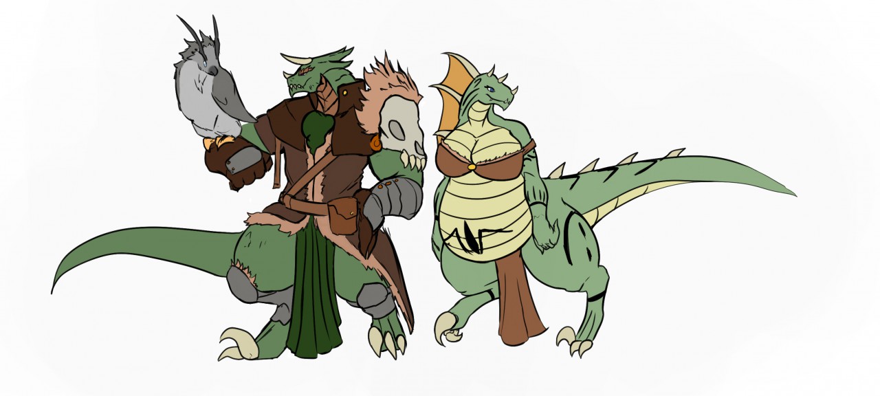 Trask and Sidur colored by viper9000 Fur Affinity dot net