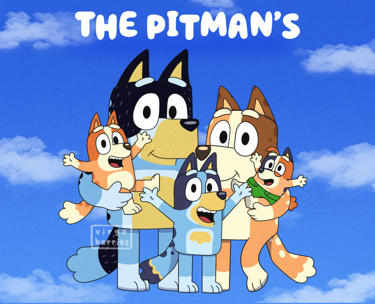 Bluey Family As Humans