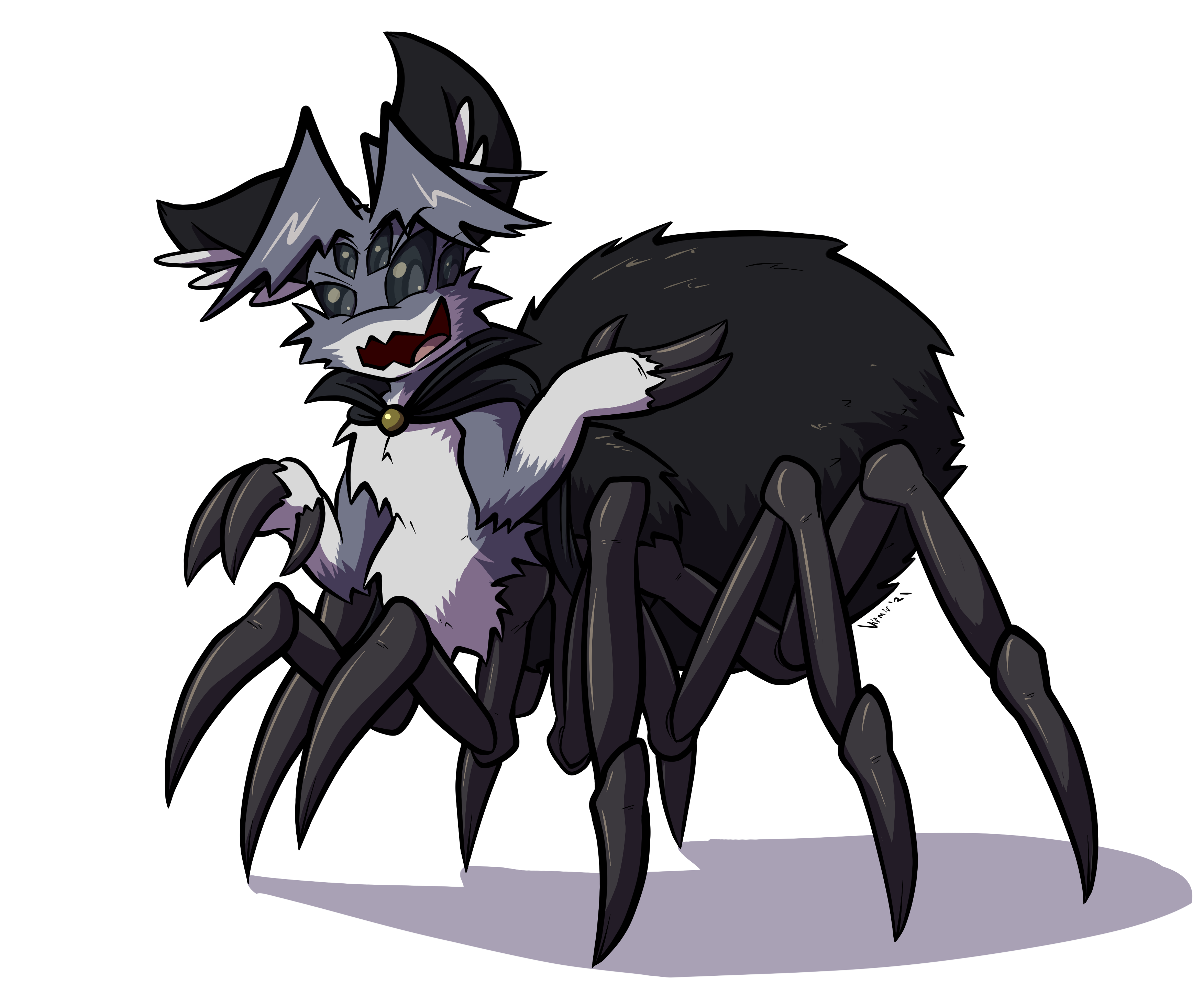 There's a spider on the ceiling… by Someone_is_a_furry -- Fur Affinity  [dot] net