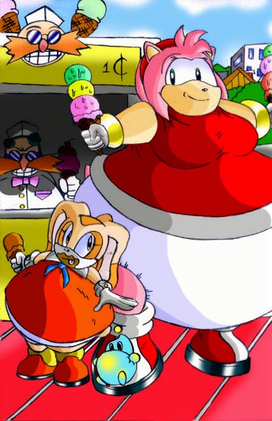 Extremely Pregnant Cream.Exe Amy.Exe And Sally.Exe by CutieBlondBoi305 --  Fur Affinity [dot] net