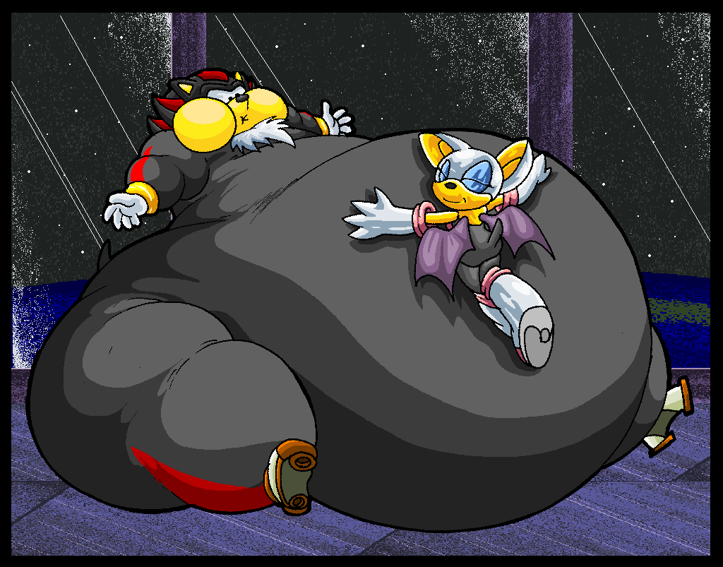 Big Blobby Shadow The Hedgehog. by Virus-20 -- Fur Affinity [dot] net