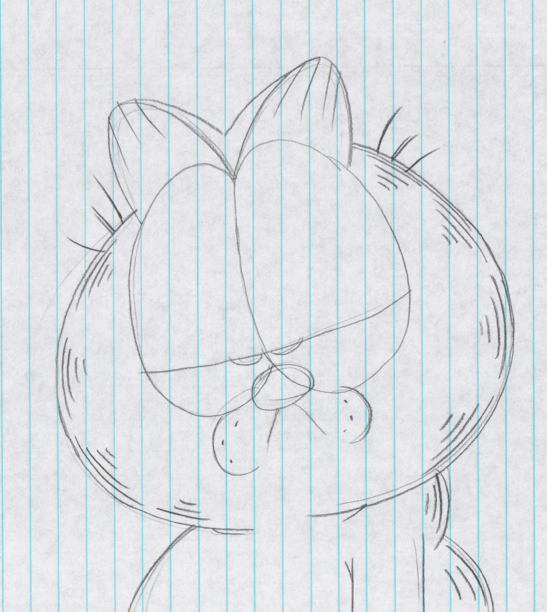 How to Draw Odie From Garfield