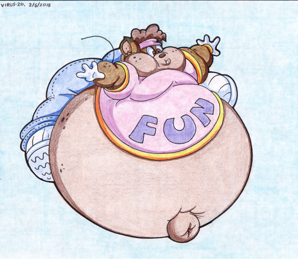 Fat Inflation Girl