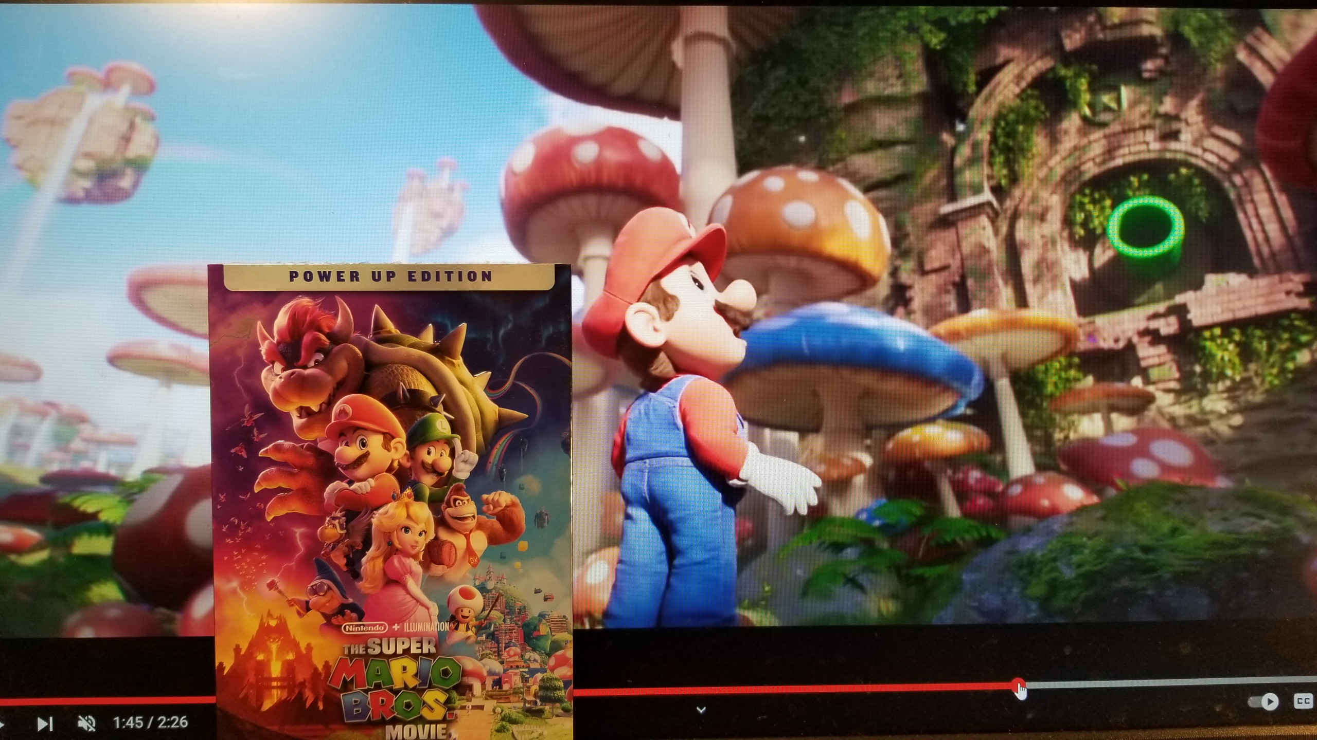 Get a sneak peek of SUPER MARIO BROS. MOVIE POWER UP EDITION bonus features