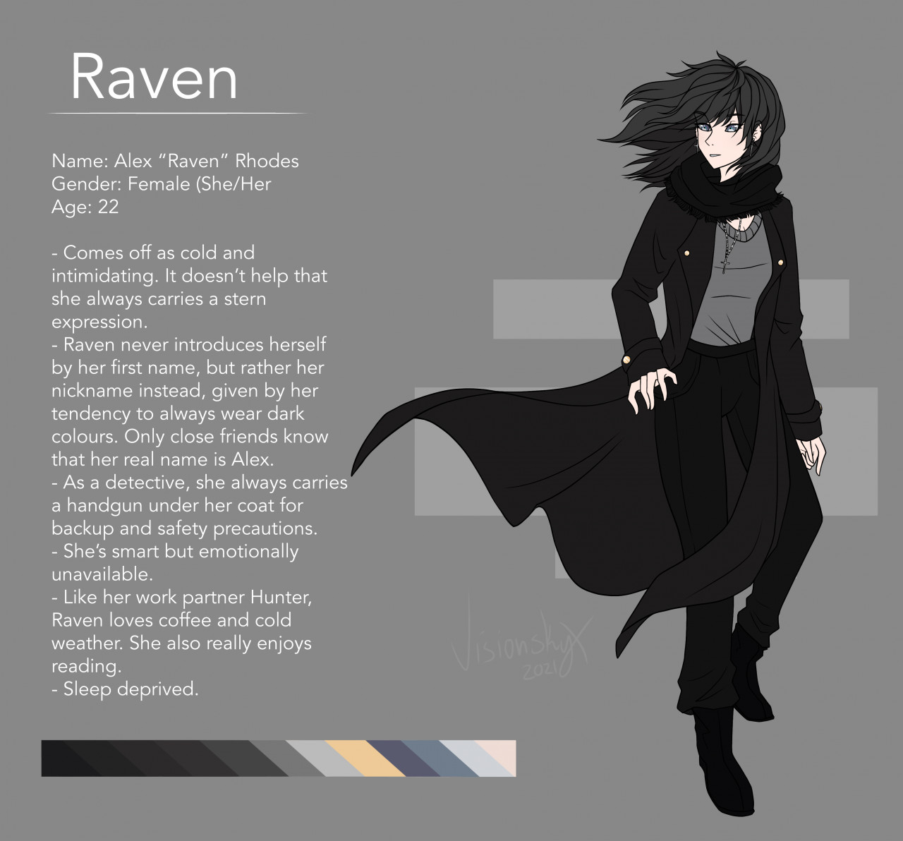 Ravane Reference sheet by TheAgentMyers -- Fur Affinity [dot] net