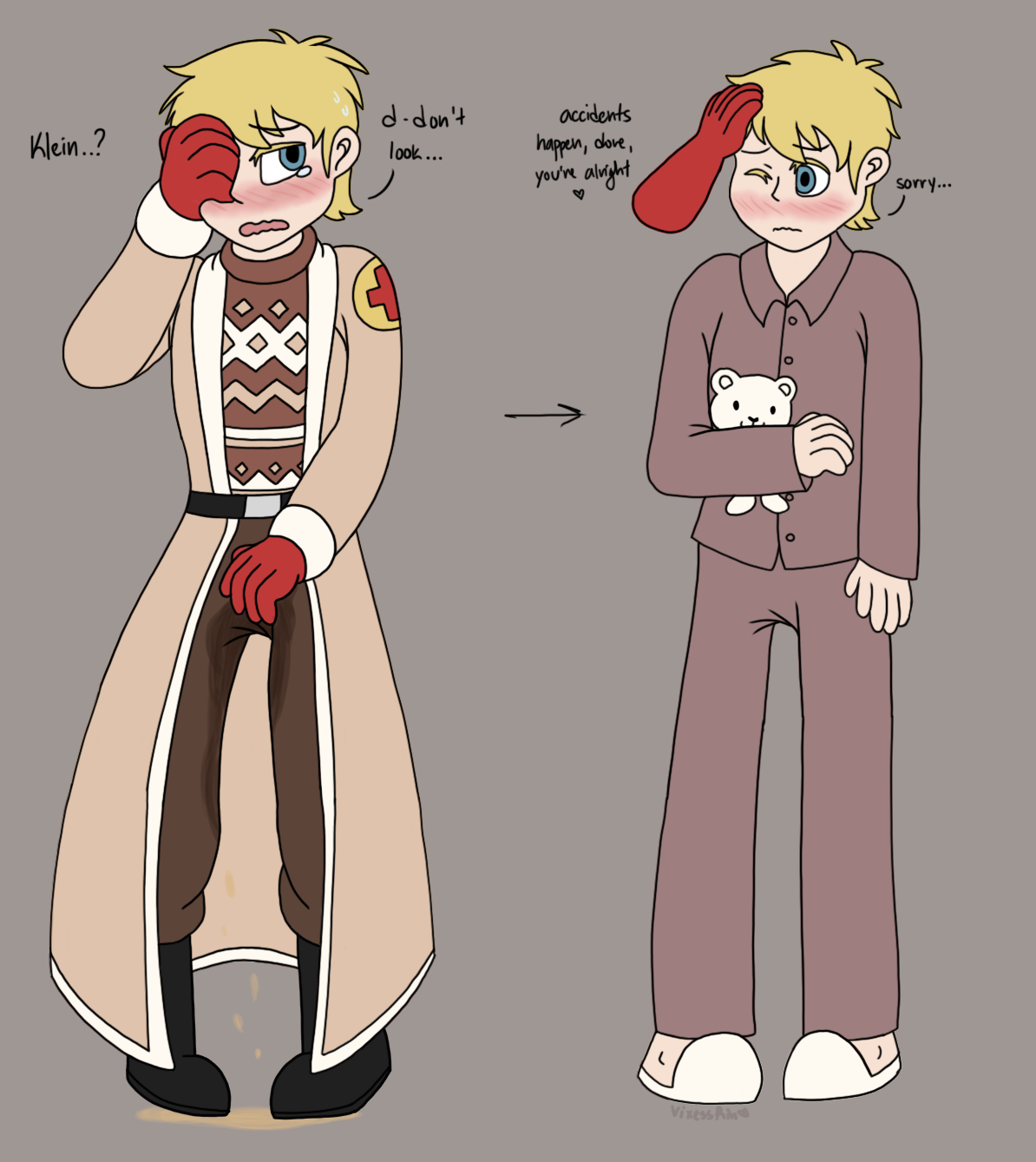 Accidents Happen by VixessRin -- Fur Affinity [dot] net