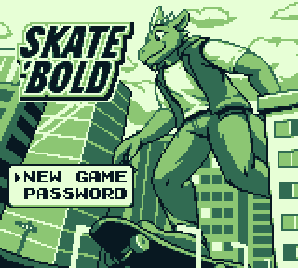 Skate 'Bold title screen