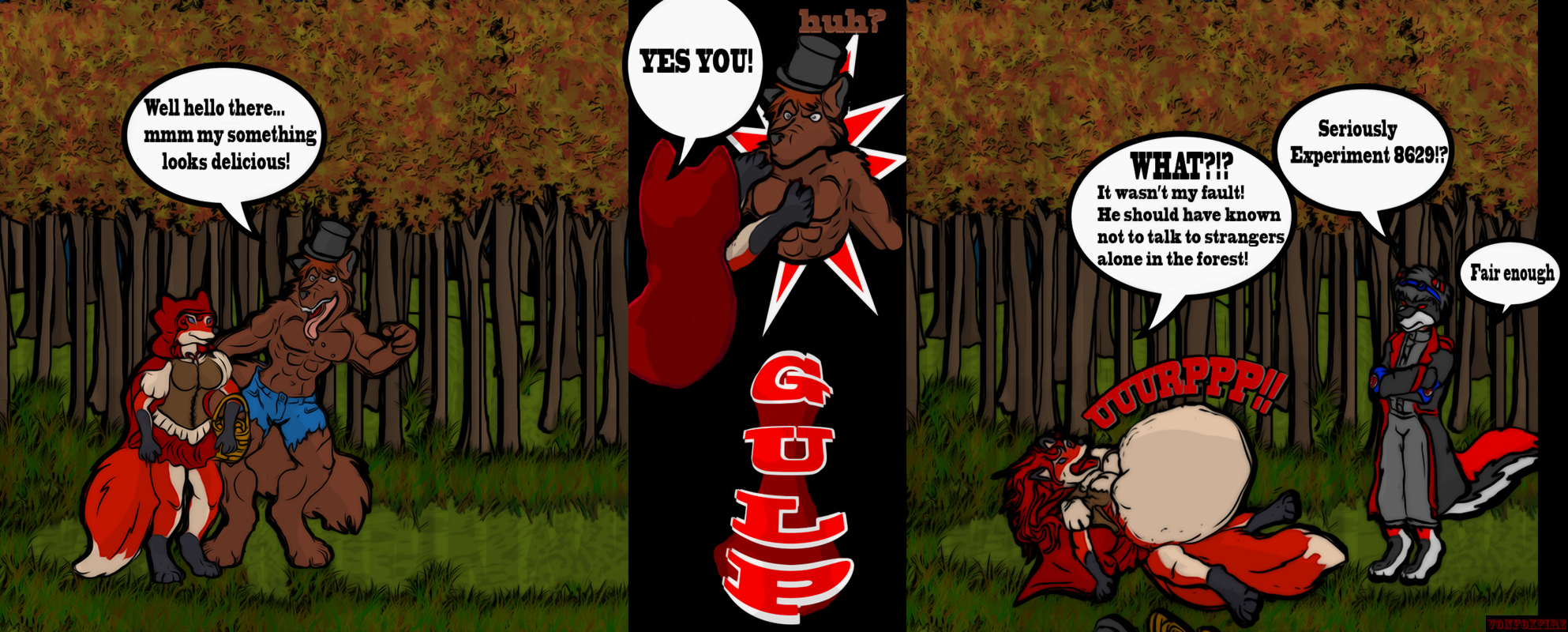 Red riding hood vore