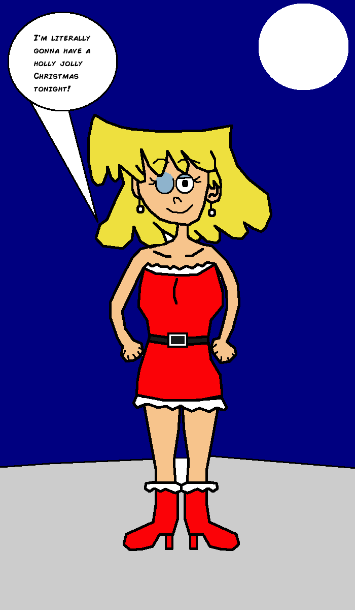 Lori Loud in a Christmas outfit by Voodooracer84 -- Fur Affinity [dot] net