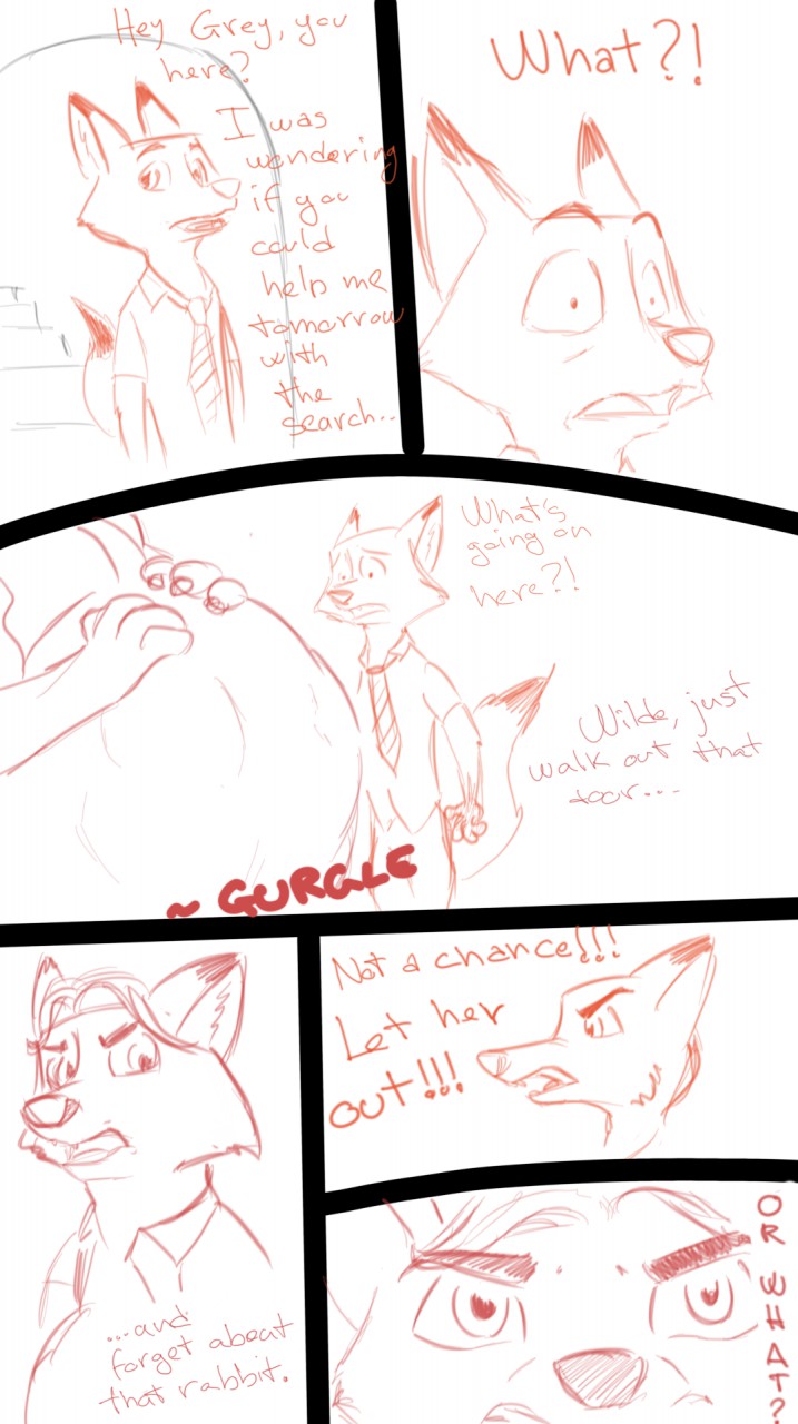 Fox vs Fox page 1 (zootopia vore comic) by vore_comics -- Fur Affinity  [dot] net