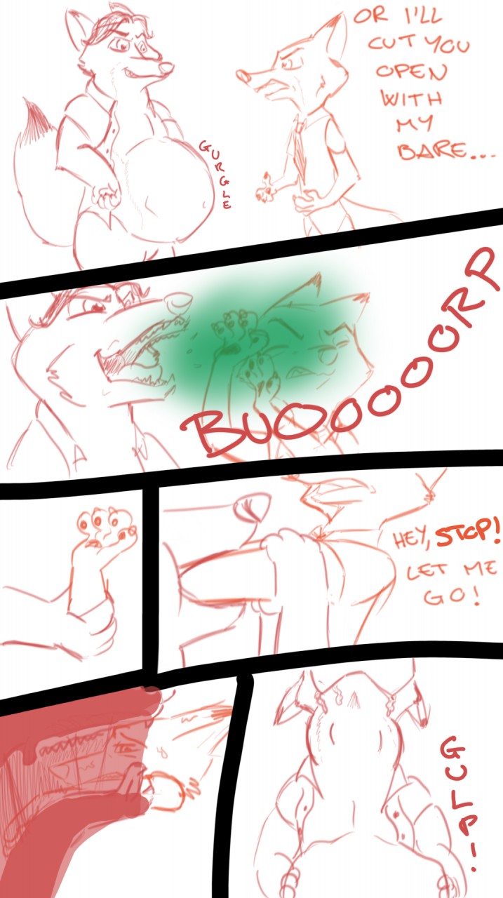 fox vs Fox page 2 (zootopia vore comic) by vore_comics -- Fur Affinity  [dot] net