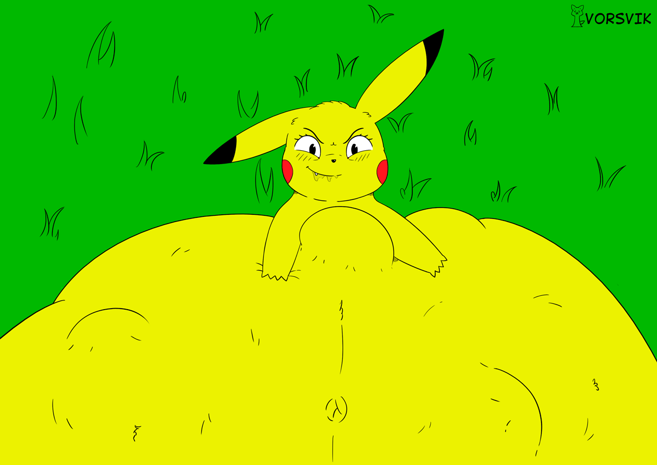 Strange Pikachu.(Exclusive patreon animation) by Vorsvik -- 