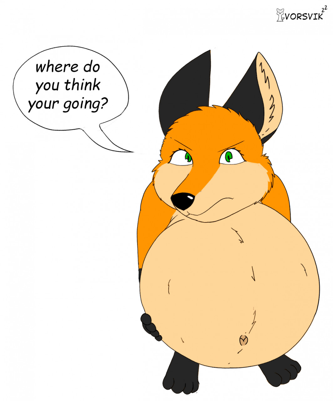 Fox belly by Vorsvik -- Fur Affinity [dot] net