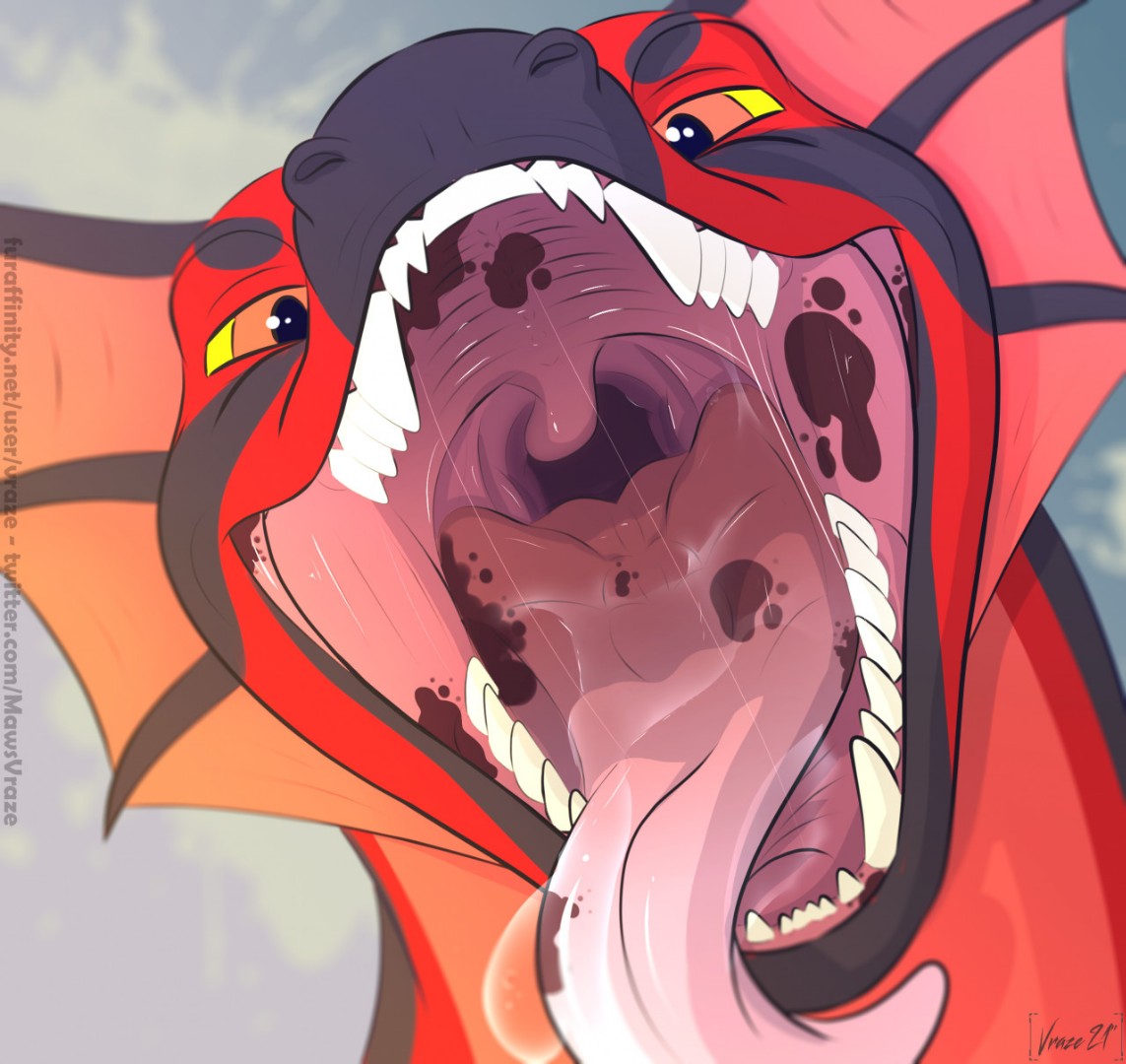 FIRE maw ych by Endemy21 -- Fur Affinity [dot] net