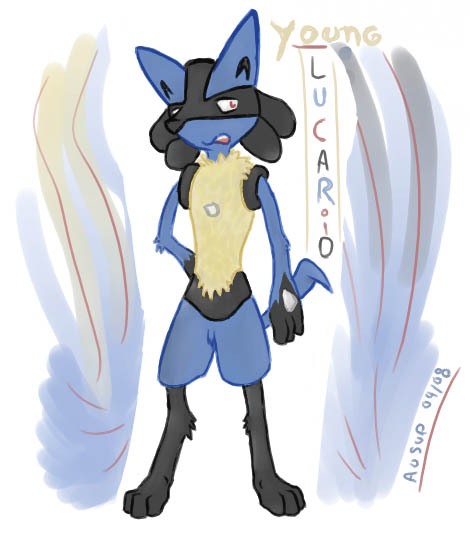 Gen 1 Lucario — Weasyl