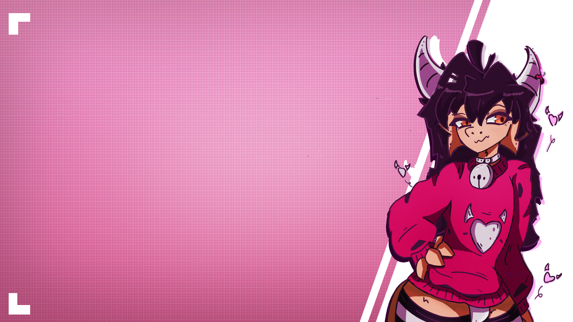 Furry Femboy Kobold Wallpaper by Vulprr -- Fur Affinity [dot] net