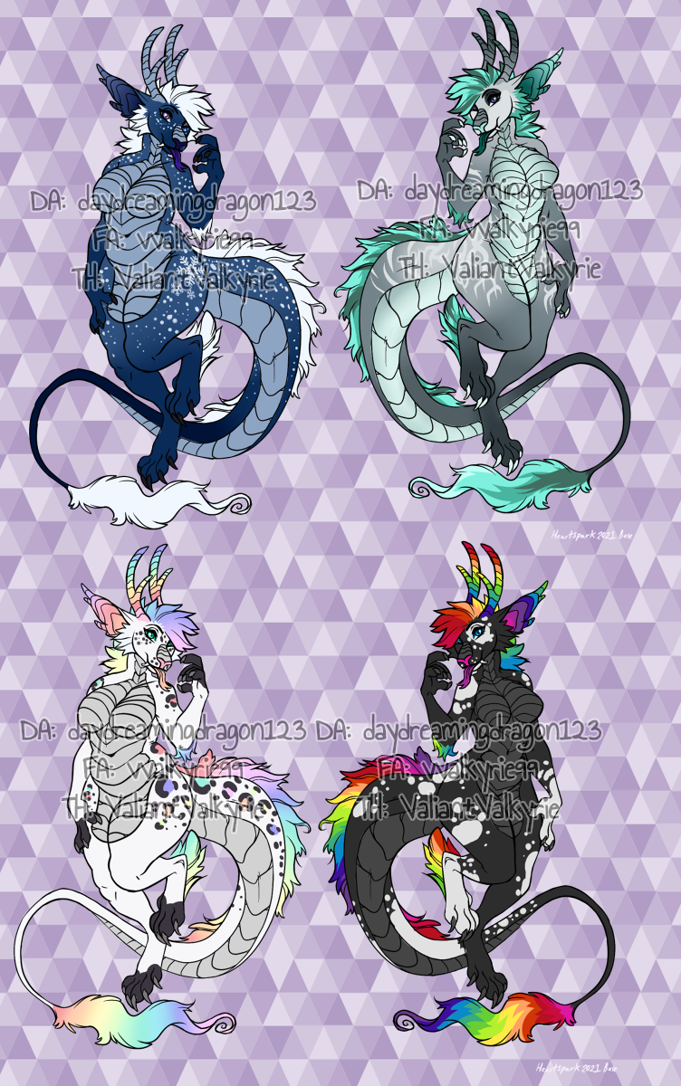 HQ CHEAP FERAL DRAGON/DEMON CHARACTER ADOPTS! by AnalShop -- Fur Affinity  [dot] net