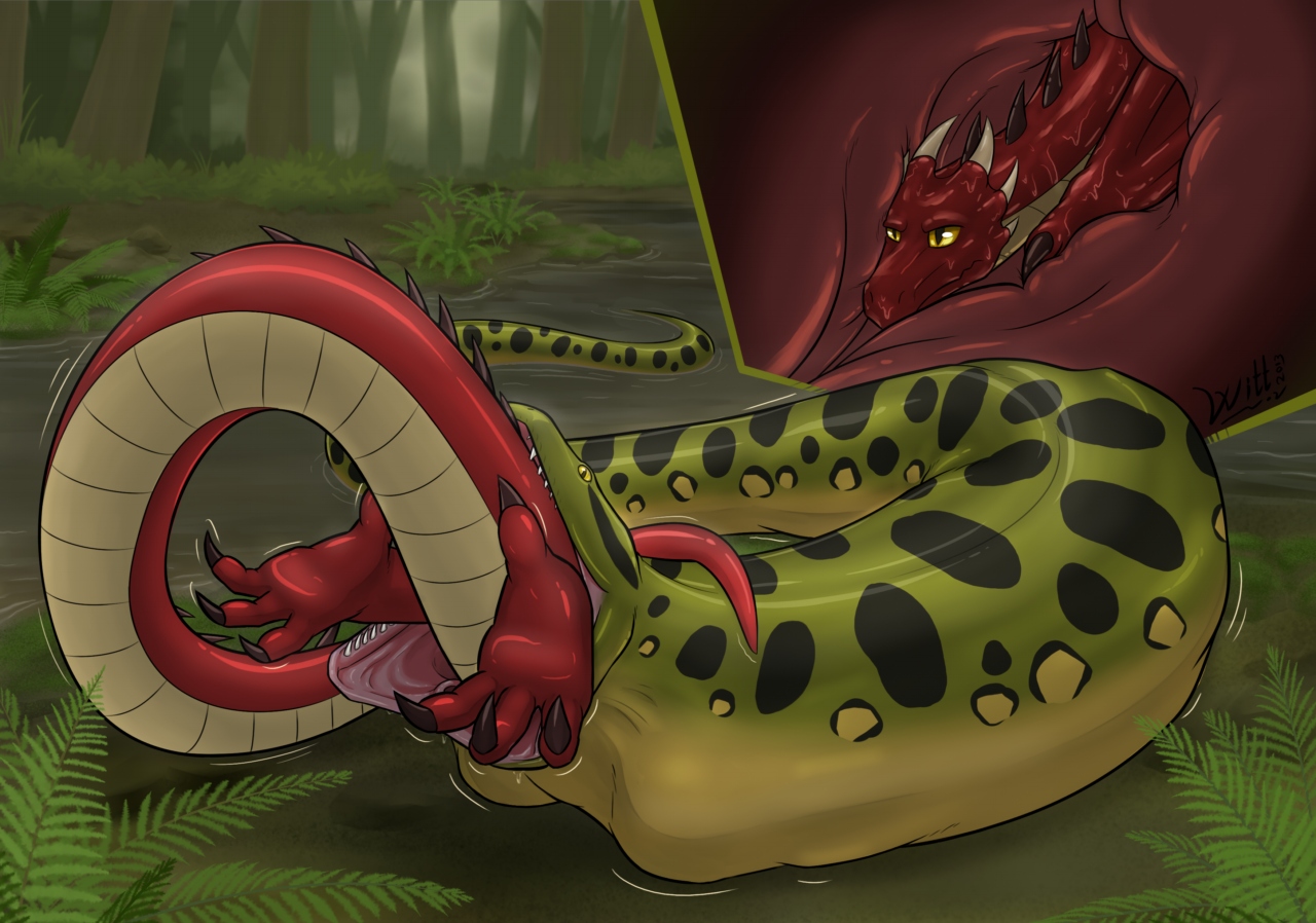 Anaconda vore