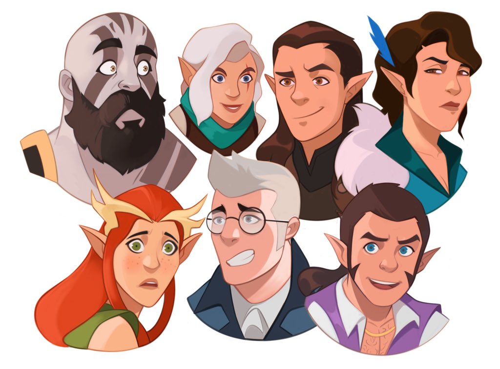 The Legend of Vox Machina by theWinkWonk on DeviantArt