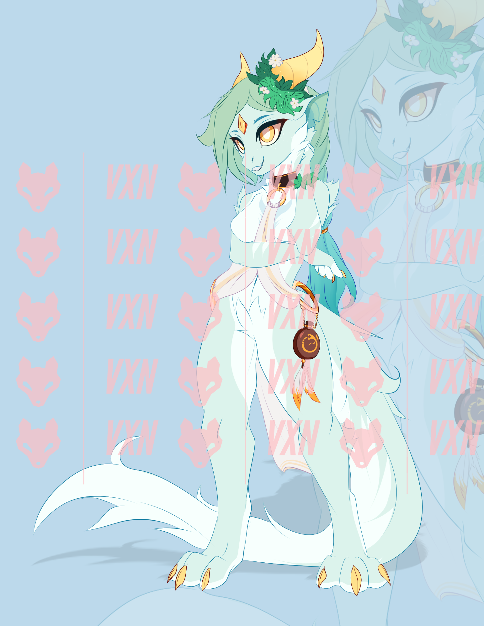 Nature Kobold Adopt (CLOSED) by VXNN -- Fur Affinity [dot] net