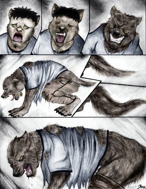 werewolves cartoon