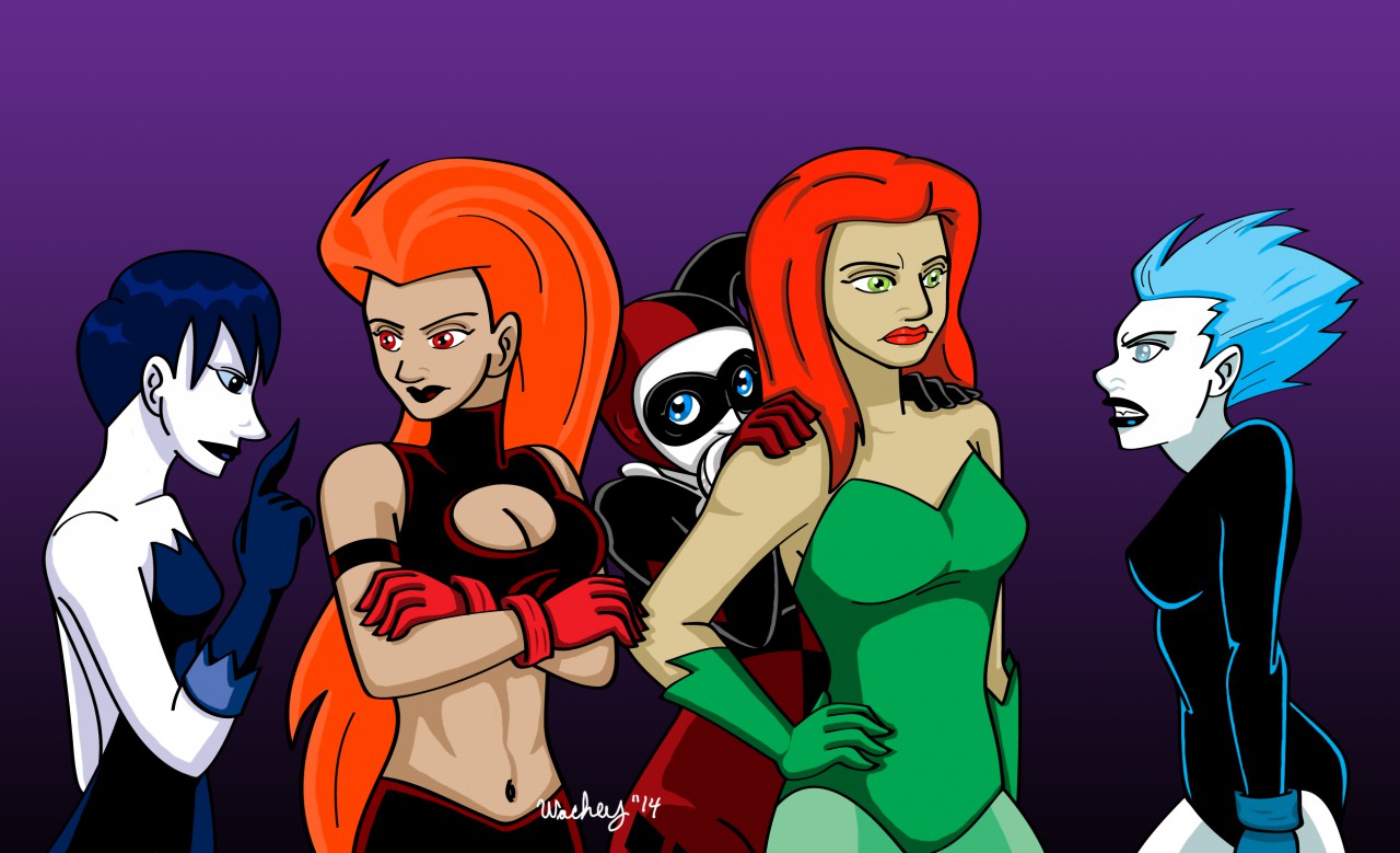 DC Female Baddies by WacheyP87 -- Fur Affinity [dot] net