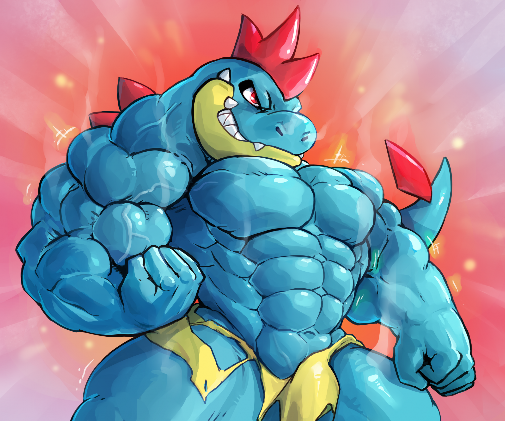 Croconaw Bulk Up (3/4)