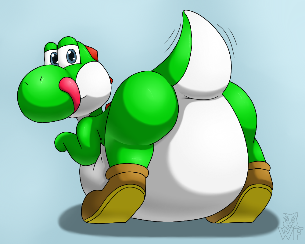 Sticker - Yoshi Egg Butt - Monster